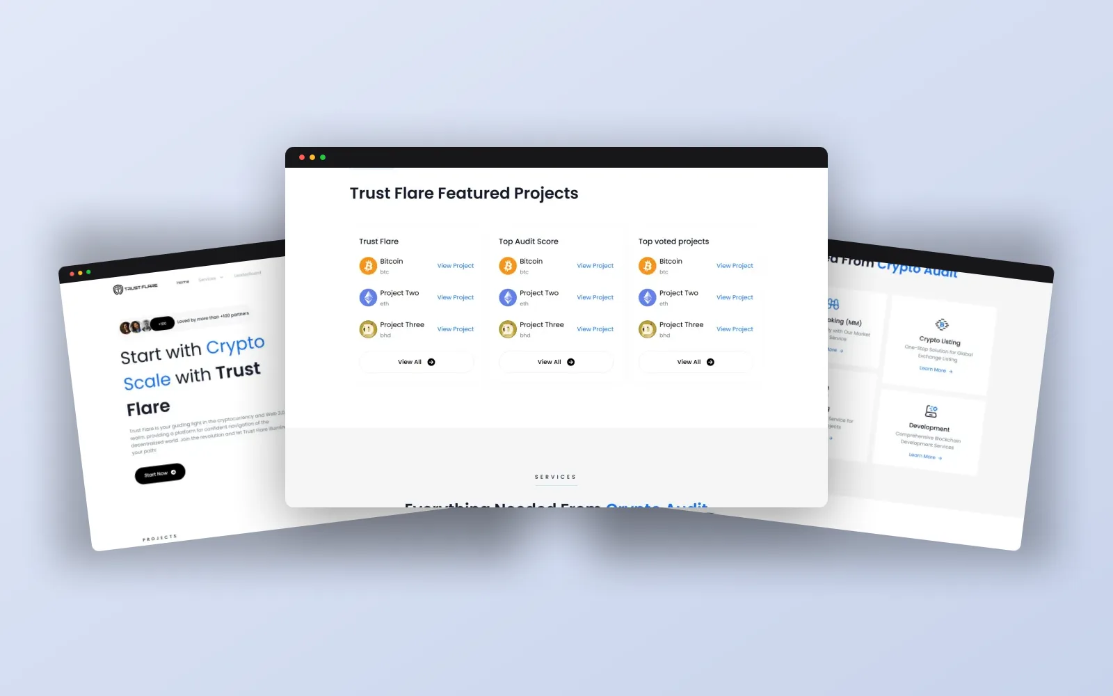 Key screens